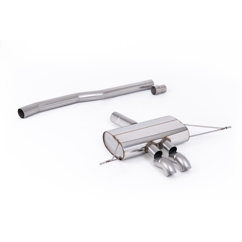 DPF Back Milltek Mini F66 Cooper S 2.0 Turbo B48 204hp 2024-2025 - Without primary muffler - Turndown tips