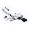 DPF-Back Milltek Mini F56 Cooper S 2.0 Turbo 2019-2024 with DPF - After Primary Muffler - Twin GT90 Cerakote Black Tips