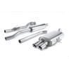 Catback Milltek Mini R56 Cooper S 1.6T 2006-2014, R58 Cooper S 1.6T 2011-2015 - Homologué ECE - résonné - sorties GT80 Polies