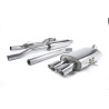 Catback Milltek Mini R56 Cooper S 2006-2014, R58 Cooper S 2011-2015 - Homologué ECE - résonné - sorties Twin Ovales Jet Polies