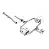 Catback Milltek Mini R53 Cooper S 1.6i 2002-2006 - no resonado - salidas Twin 76mm pulidas