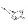 Escape cat-back Milltek Mini R53 Cooper S 1.6i 2002-2006 - Homologado ECE - resonado - salidas Twin 76mm pulidas