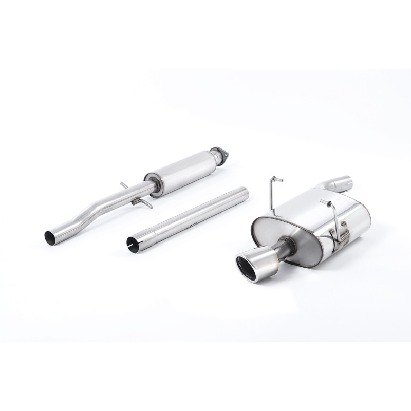 Scarico cat-back Milltek Mini R50 Cooper/One 1.6i 2001-2006 - risonante - terminale Jet 90mm