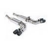 Catback Milltek Mercedes G-Class W463 G63 2019-2024, Pair of Rear Mufflers, Quad Jet-90 Carbon Outlets