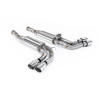 Cat-Back-Anlage Milltek Mercedes G-Class W463 G63 4.0 Biturbo V8 2019-2024 mit DPF - Paar Endschalldämpfer HR - Quad-Endrohre GT