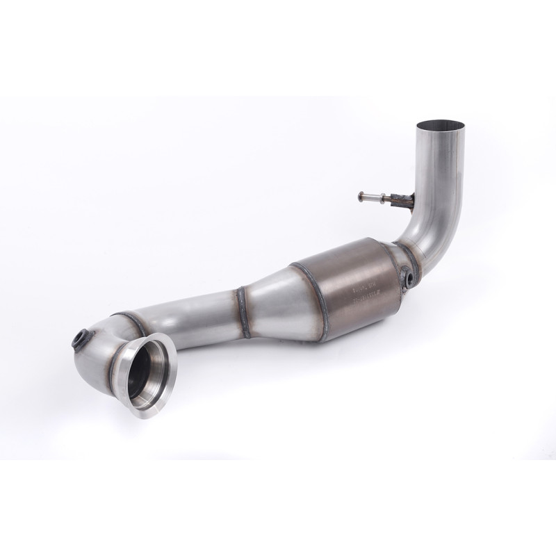 Downpipe Milltek Mercedes Classe A W176 A45 AMG 2012-2018, Classe CLA C117 CLA45 AMG 2013-2018 - mit Hi-Flow-Kat