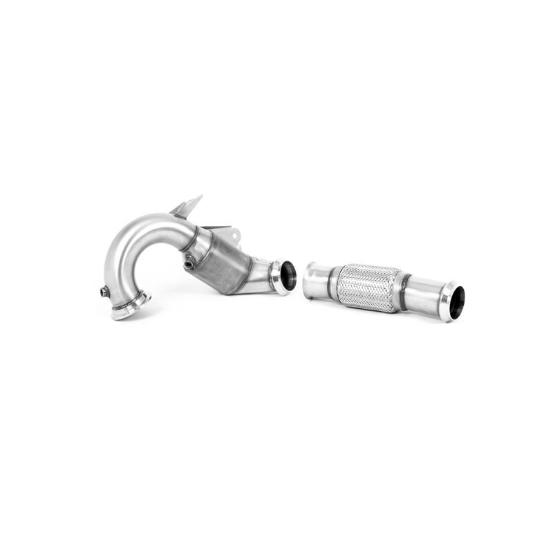 Downpipe Milltek Mercedes Classe A W177, Classe CLA C118 X118 - con cat Hi-Flow + Bypass FAP