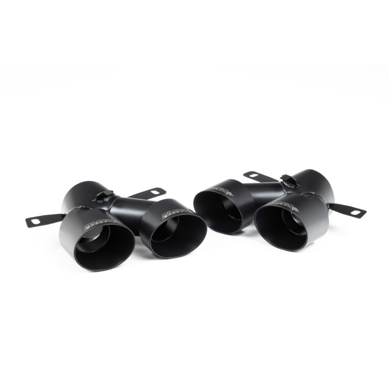 Exhaust Tips Milltek Mercedes Classe A W177 A35 AMG 2.0 Turbo 2019-2025 with DPF, Black Cerakote Finish