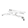 Escape cat-back Race Milltek Mercedes Classe A W177, con bypass FAP y sin silenciador trasero, salidas originales, versión Race 