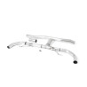 FAP Back Race Milltek Mercedes Classe A W177 A35 AMG 2019-2025 - Linea dopo DPF senza silenziatore post. - Race, senza valvole
