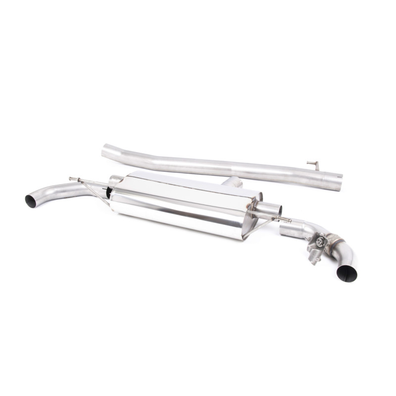 FAP Back Milltek Mercedes Classe A W177 A35 AMG 2019-2025 - Omologato ECE - Linea dopo DPF con silenziatore post.