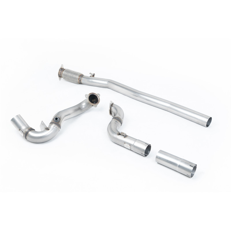 Downpipe Milltek Mercedes Classe A V177 A35 AMG 2019-2025, Classe A W177 A35 AMG 2019-2025 - Tubo decat + Bypass DPF