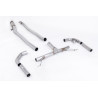 Cat-Back Milltek Mercedes Classe A V177… - With Primary Muffler Delete + No Rear Muffler - Race, With Valves