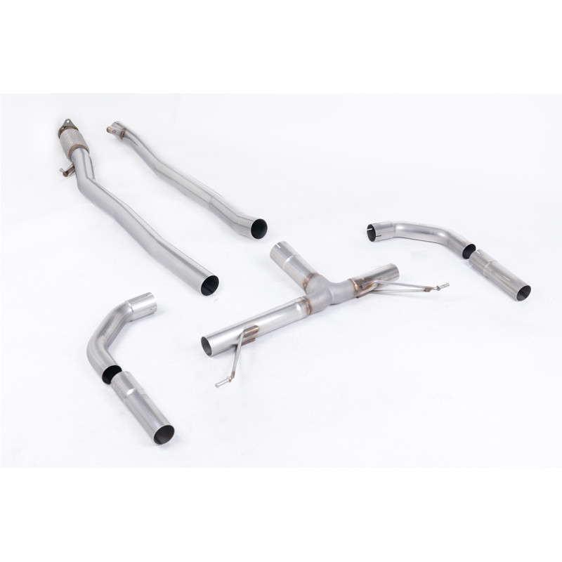 Catback Milltek Mercedes Classe A V177, Classe CLA C118 X118 - Avec supression silencieux primaire et avec silencieux AR