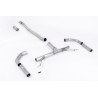 Front Pipe-back Milltek Mercedes Classe A V177, Classe CLA C118 X118 - Ligne après silencieux primaire - Race, sans valves