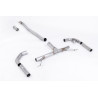 Front Pipe-back Milltek Mercedes Classe A V177, Classe CLA C118 X118 - Linea dopo silenziatore primario - Race, con valvole