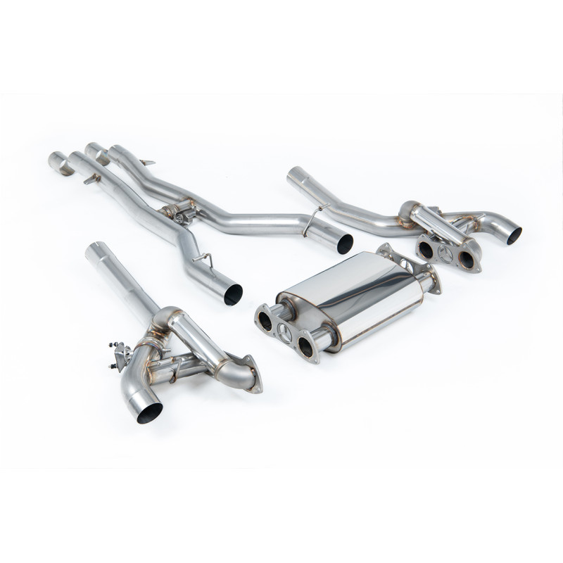Catback Milltek Mercedes AMG GT GT/GTS/GTC 4.0 V8 Biturbo 2015-2019 senza FAP - con sezione centrale Active