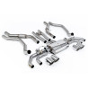 FAP Back Milltek Land Rover Range Rover Sport L461 SV - Ligne après FAP avec partie centrale Active - sorties Quad GT115 Polies