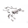 FAP Back Milltek Land Rover Defender L663 2021-2025 - Sans silencieux primaire - sorties Quad GT90 Polies - châssis 90