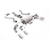 FAP Back Milltek Land Rover Defender L663 2021-2025 - Con silenciador primario - salidas Quad GT90 Pulidas - chasis 90