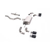 FAP Back / Catback Milltek Land Rover Defender L663 P400 - Sans silencieux primaire - sorties Quad Jet-90 Carbone - châssis 90