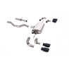 FAP Back / Catback Milltek Land Rover Defender L663 P400 - sans primaire - sorties Quad GT90 Cerakote Noir - châssis 90 - 3.0i