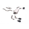FAP Back / Catback Milltek Land Rover Defender L663 P400 3.0i 2020-2025 - Avec silencieux primaire - sorties Quad Jet-90 Carbone