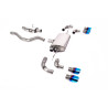 DPF-Back / Cat-Back Milltek Land Rover Defender L663 P400 2020-2025 - mit Vorschalldämpfer - Quad-Endrohre GT90 Titan blau angel