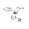 DPF-Back / Cat-Back Milltek Land Rover Defender L663 P400 3.0i 2020-2025 - Mit Vorschalldämpfer - Quad-Endrohre GT90 poliert