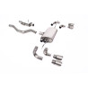 FAP Back / Catback Milltek Land Rover Defender L663 P300 - P400e 2020-2025 - Avec silencieux primaire - sorties Quad GT90 Titane