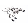 FAP Back Milltek Land Rover Defender L663 2021-2025 - Avec silencieux primaire - sorties Quad Jet-90 Carbone - châssis 110