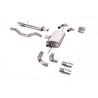 DPF Back / Catback Milltek Land Rover Defender L663 P400 - ECE - with primary - Quad GT90 Titanium - chassis 110