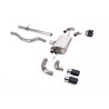 DPF Back / Catback Milltek Land Rover Defender L663 - No Primary Muffler - Quad Jet-90 Carbon Outlets - Chassis 110
