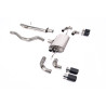 FAP Back / Catback Milltek Land Rover Defender L663 - ECE - avec primaire - sorties Quad Jet-90 Carbone - châssis 110