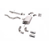 FAP Back / Catback Milltek Land Rover Defender L663 P300 - P400e - ECE - avec primaire - sorties Quad GT90 Polies - châssis 110