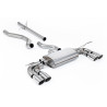 DPF Back / Catback Milltek Land Rover Defender L663 P400 3.0i 2023-2025 - No primary muffler - Quad GT90 Polished