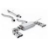 DPF-Back / Cat-Back Milltek Land Rover Defender L663 P400 - ECE - mit Vorschalldämpfer - Quad-Endrohre GT90 poliert - Chassis 13