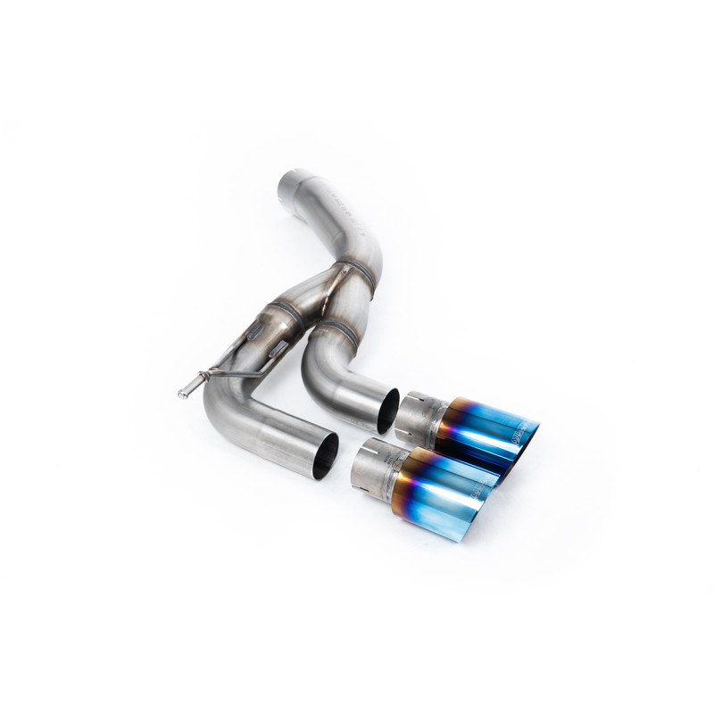 Silenziatore Milltek Land Rover Defender L663 D200 - D250 - D300 2019-2024 - Bypass silenziatore POST - uscite Twin GT90 Titanio