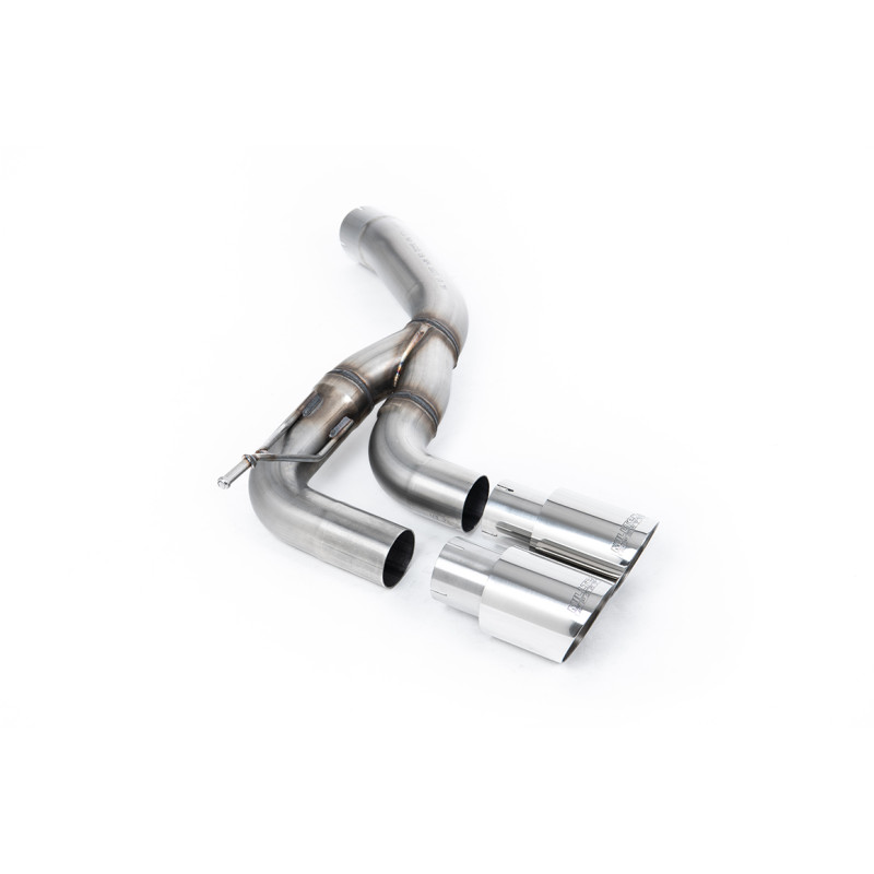 Silenciador Milltek Land Rover Defender L663 D200 - D250 - D300 3.0D 2019-2024 - Bypass silenciador TR - colas de escape Twin GT