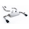 DPF-Back Milltek Kia Ceed GT 1.6 T-Gdi 2019-2025 mit DPF - ohne Resonator - mit Endschalldämpfer - Dual-Endrohre GT115 Cerakote 