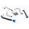 Catback Milltek Jeep Gladiator JT - risonato - terminali Dual GT115 Titanio - Terminali posizionati verso il retro -