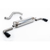 DPF-Back Milltek Ineos Grenadier 2023-2025 - ECE Homologated - Non-Resonated, Rear Muffler - Dual GT90 Black Cerakote