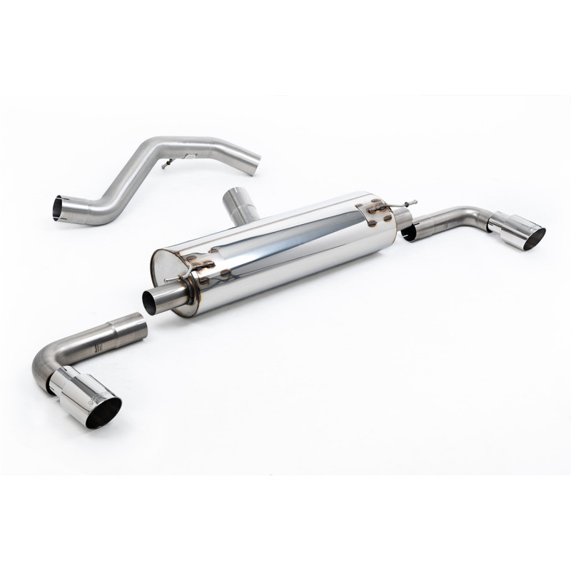 DPF-Back Milltek Ineos Grenadier 2023-2025 - ECE Homologated - Non-Resonated, Rear Muffler - Dual GT90 Polished
