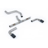 DPF-Back Milltek Ineos Grenadier 2023-2025 - nicht resoniert und mit Bypass-Endschalldämpfer - Doppelendrohre Jet-90 Carbon