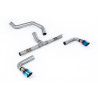 DPF-Back Milltek Ineos Grenadier 2023-2025 - nicht resoniert und mit Bypass-Endschalldämpfer - Doppelendrohre GT90 Titan blau an