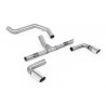 DPF-Back Milltek Ineos Grenadier 2023-2025 - ohne Resonator und mit Bypass Endschalldämpfer - Doppelendrohre GT90 Cerakote Schwa