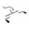 DPF Back Milltek Ineos Grenadier 2023-2025 - non risonato e con bypass silenziatore post. - terminali Dual GT90 Cerakote Nero
