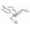Cat-Back-Anlage Milltek Hyundai i30 N Performance 2021-2025 - mit DPF-Bypass - ohne Resonator - Dual-Endrohre GT139 poliert