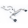 FAP Back Milltek Hyundai i30 N Performance 2021-2025 - Homologado ECE - sin resonador - salidas Dual GT139 Cerakote Negro