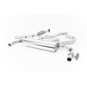 Catback Milltek Hyundai i30 N Performance 2019-2021 - avec FAP bypass - non résonné - sorties Dual GT115 Titane